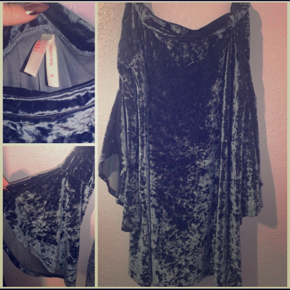 True Destiny velvet dress